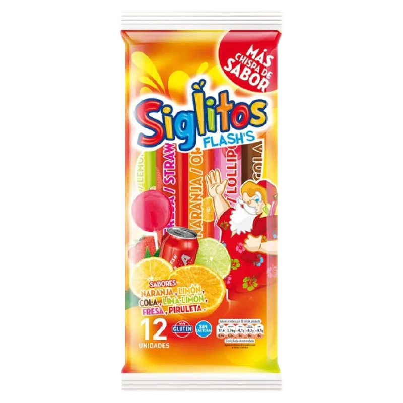 12 glaces à l'eau