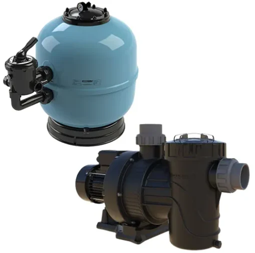 Pack de Filtração Aster Azul ICE 500mm + Verdon 3/4cv M