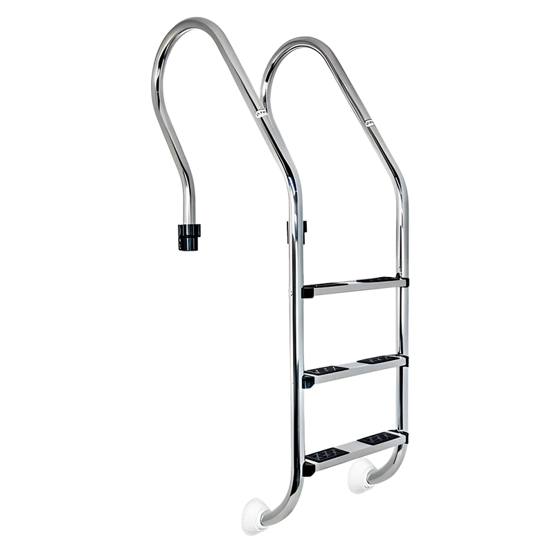 Escalera Mixta 3 Peldaños antideslizantes QP. Acero Inox. AISI-316L