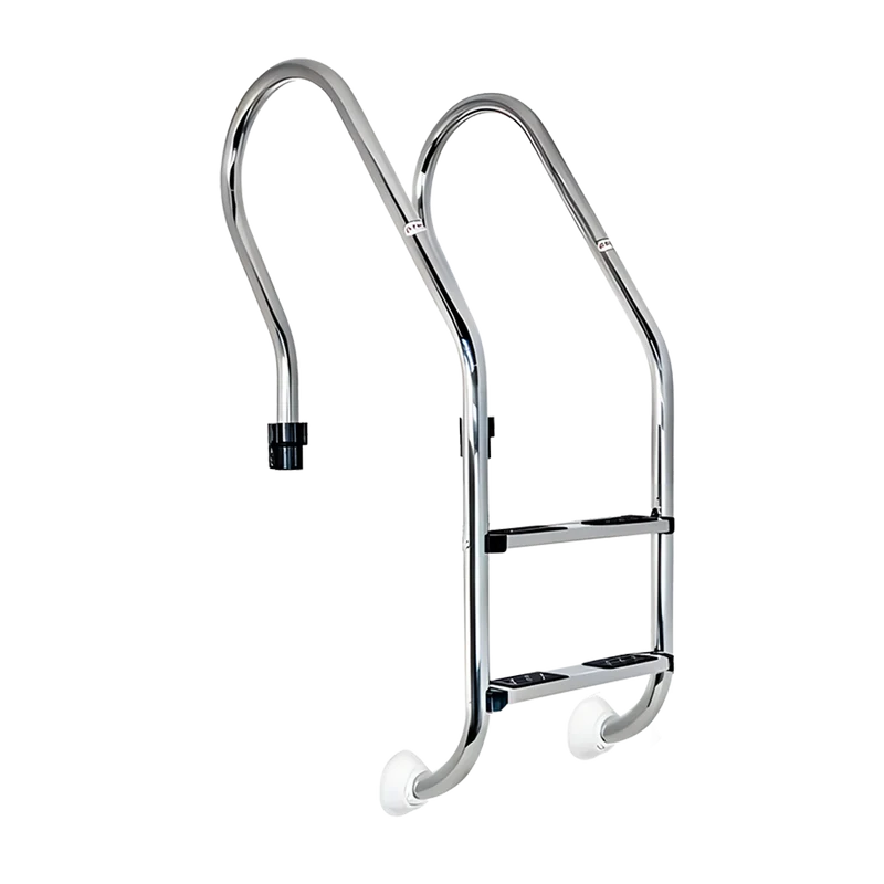 Escalera Mixta 2 Peldaños antideslizantes QP. Acero Inox. AISI-316L