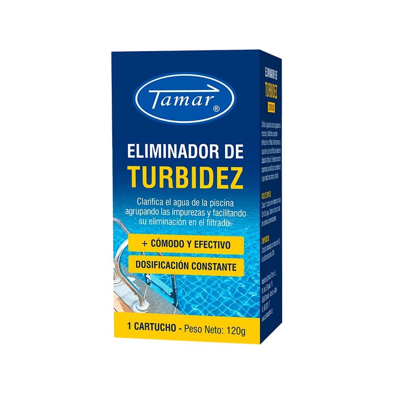 Floculante en cartucho 120 g. Tamar