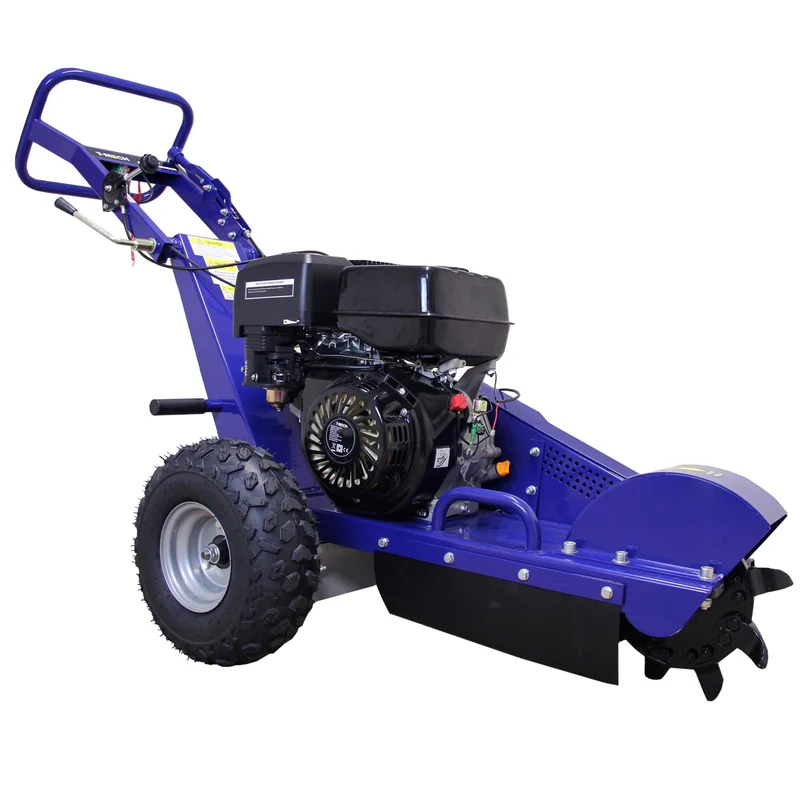 T-Mech Lot de Fendeur de Bûches 7 T & Rogneuse de Souches 13 CV