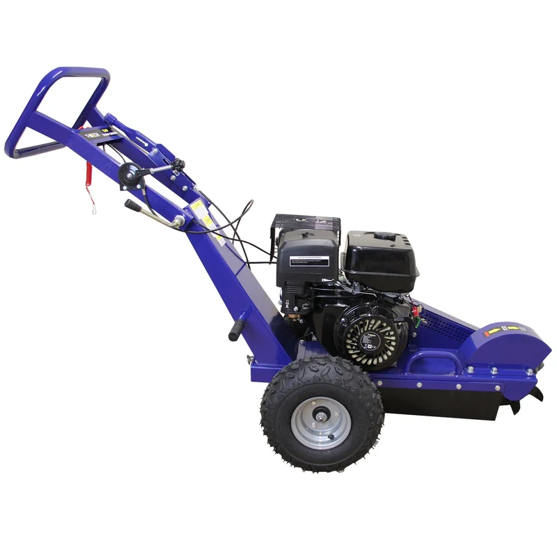 T-Mech Lot de Fendeur de Bûches 5 T & Rogneuse de Souches 13 CV