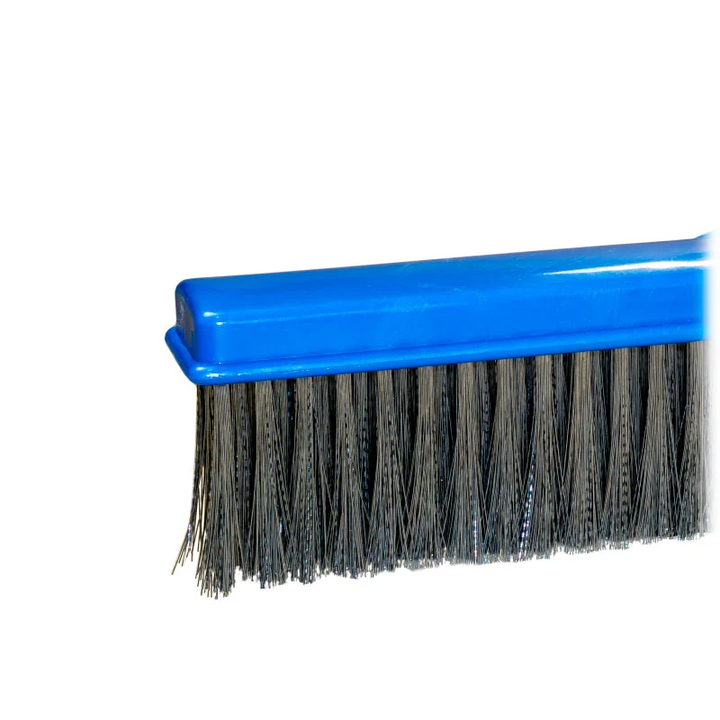 Cepillo recto de 25 cms. con cerdas de acero inoxidable