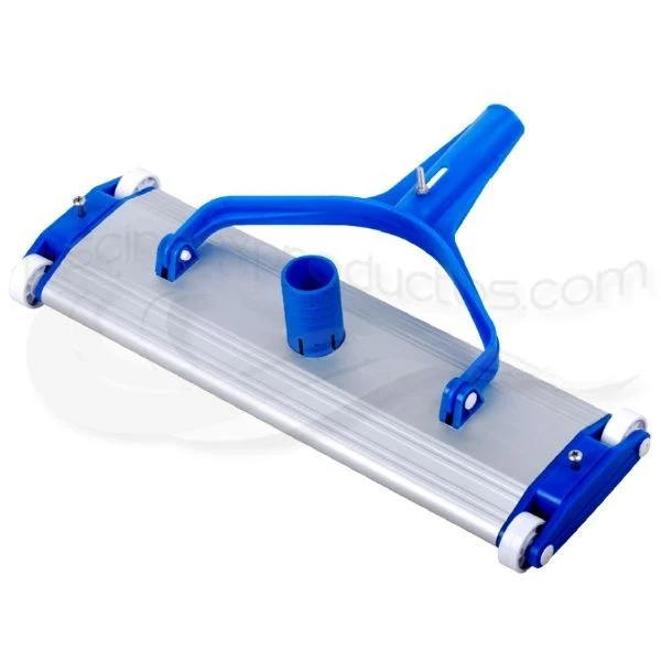 Limpiafondos Manual Starpool 45 cm de Aluminio - Cabezal de Aspiración Profesional - Conexión Palomillas