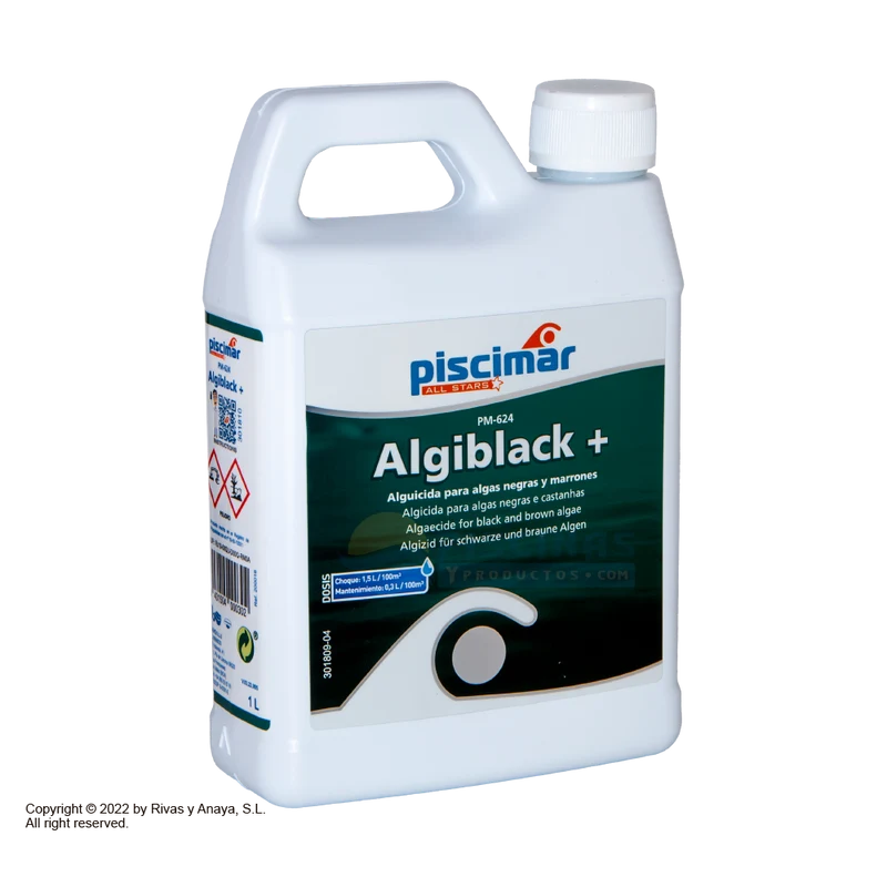 Algicida Algas Negras Algiblack PM-624 Piscimar 1 L