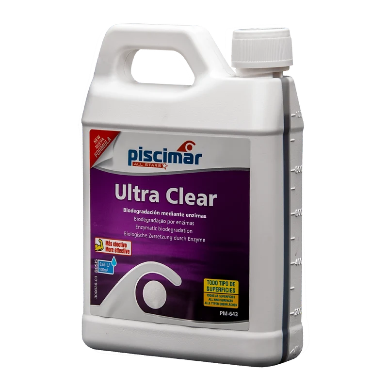 Super clarificante ULTRA CLEAR, 1 L. PM-643. Piscimar.
