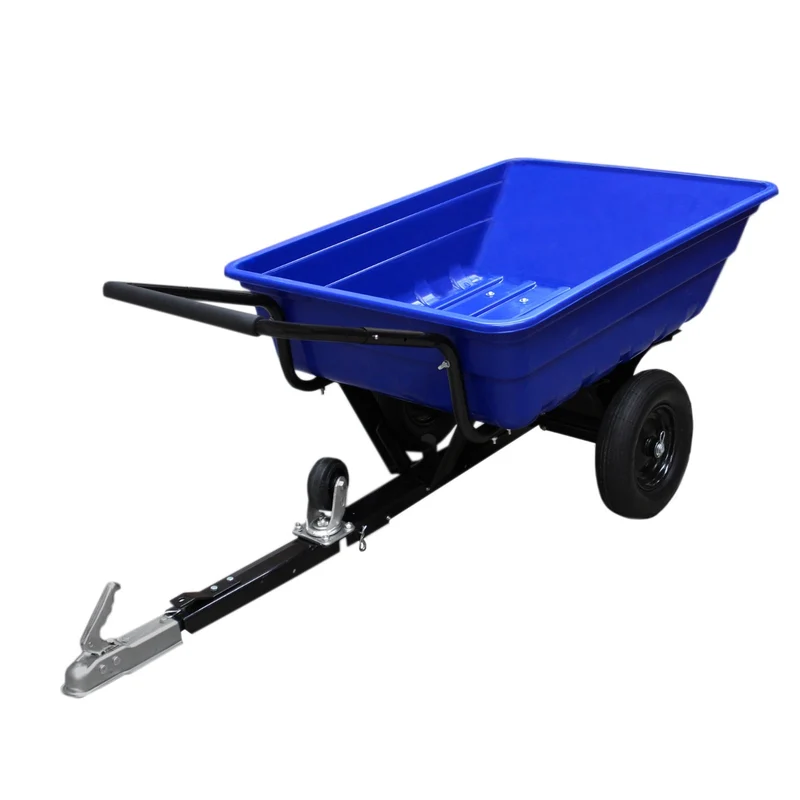 T-Mech Remorque Tout Terrain & Broyeur de Bois 15 CV