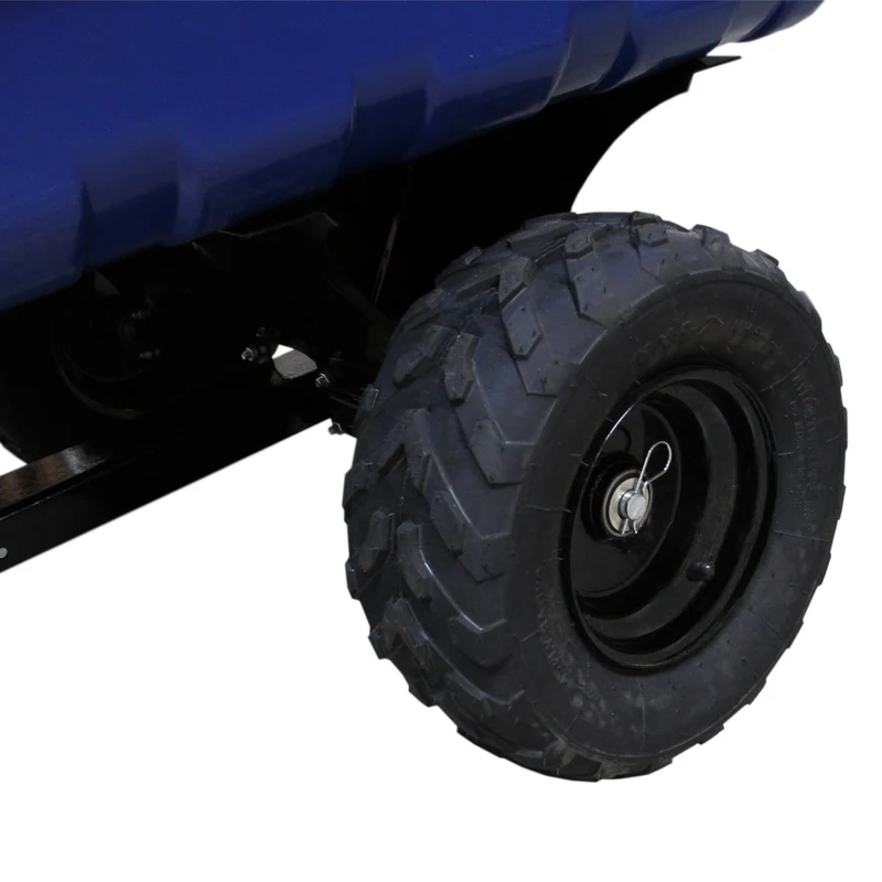 T-Mech Remorque ATV Tout-Terrain & Broyeur de Bois 6,5 CV