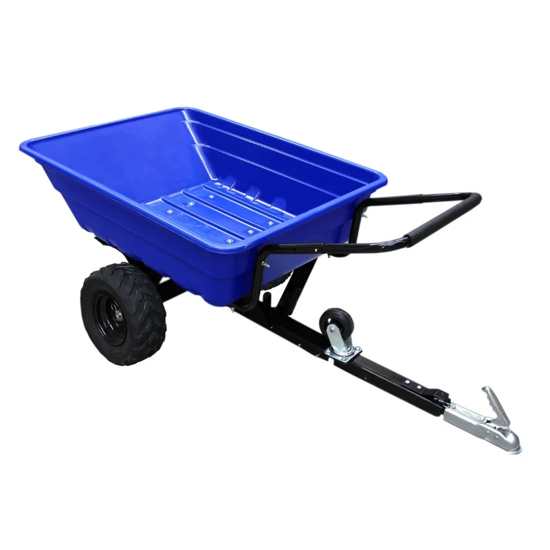 T-Mech Remorque ATV Tout-Terrain & Broyeur de Bois 6,5 CV