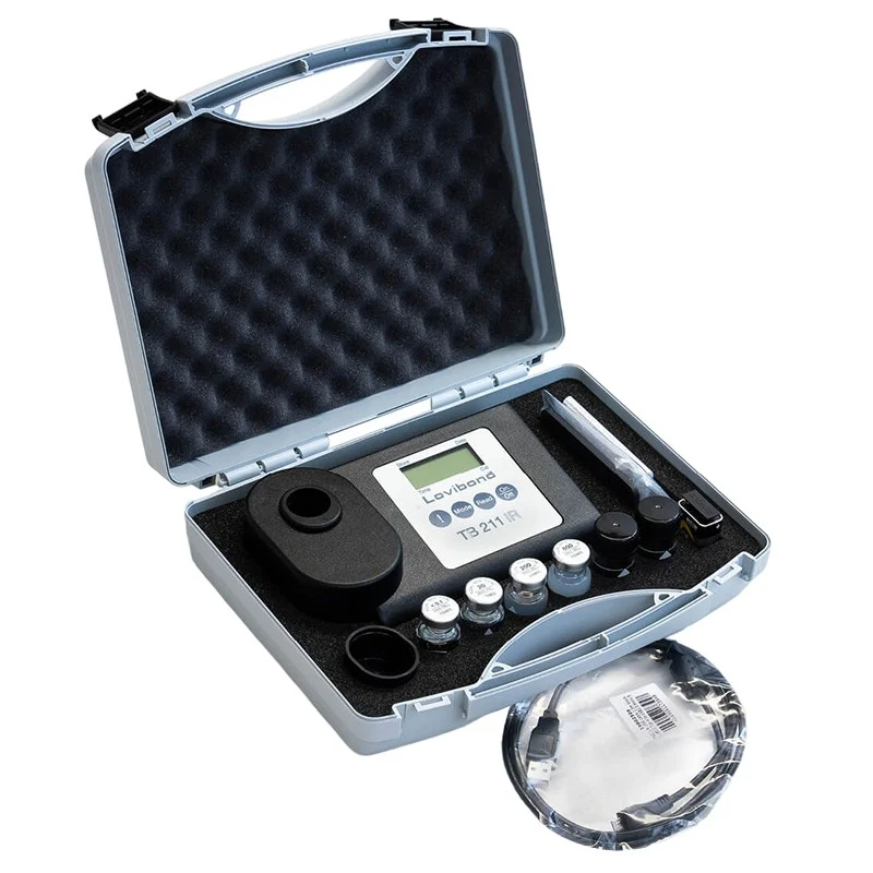 Turbidímetro Lovibond TB 211 IR con USB 0,01–1100 NTU