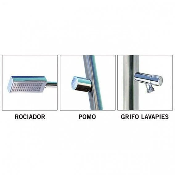 Ducha AstralPool Angel con lavapiés – 52718