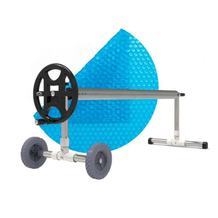 Pack Basic ICPE + Cobertor solar burbuja ECO 400 micras Pack enrollador y cobertor para piscina