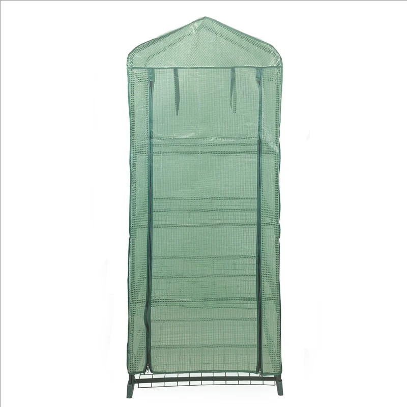 Mini Serre à 4 étagère avec Couverture en PE