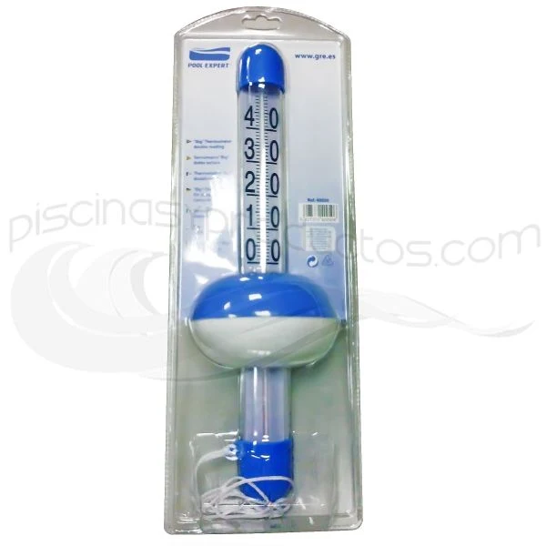 Termómetro flotante Gre Big 40050 doble lectura