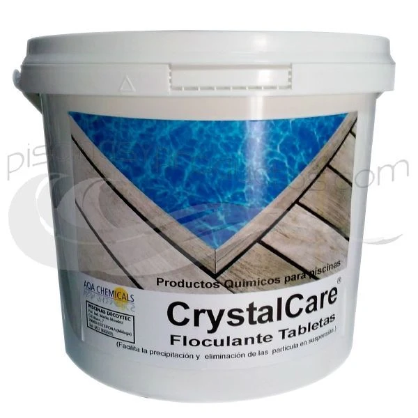 Floculante CrystalCare en pastillas de 200gr. PF105