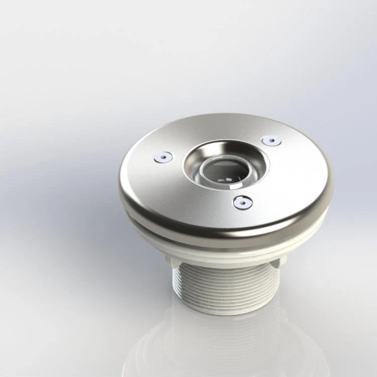 Astralpool - Embellecedor en inox para boquilla de impulsión y aspiración