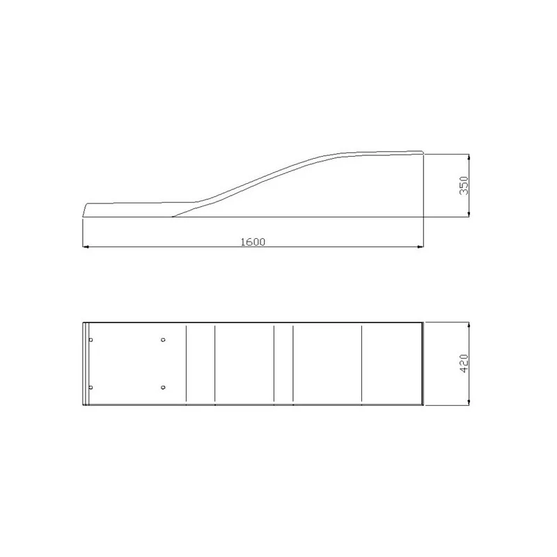 Trampolín flexible AstralPool Delfino 1,60 m – 00076