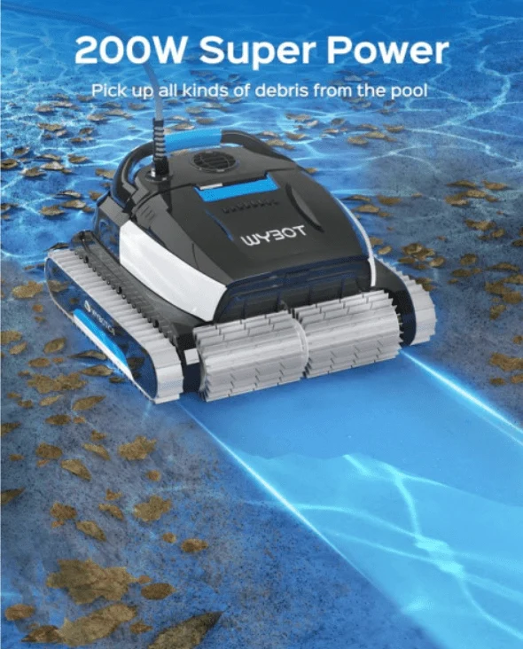 Robot Aspirador E-TRON C20 by WYBOT limpa fundos electrico automatico