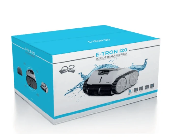 Robot Aspirador E-TRON GENIUS i20 by WYBOT a bateria sem fios