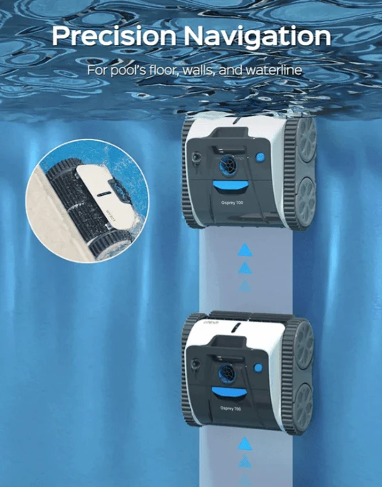 Robot Aspirador E-TRON GENIUS i20 by WYBOT a bateria sem fios