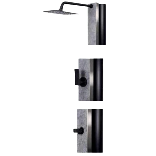 Duche solar Atlas Glass Concrete