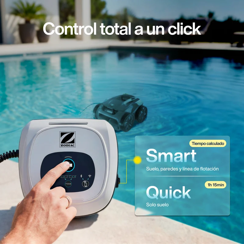 Zodiac - Alpha OA 6400 iQ Robot limpiafondos con cable para piscina