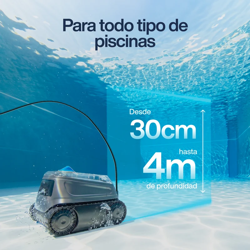 Zodiac - CNX 50 iQ Robot limpiafondos con cable para piscina