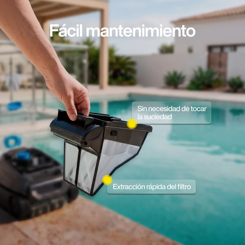 Zodiac - CNX 50 iQ Robot limpiafondos con cable para piscina