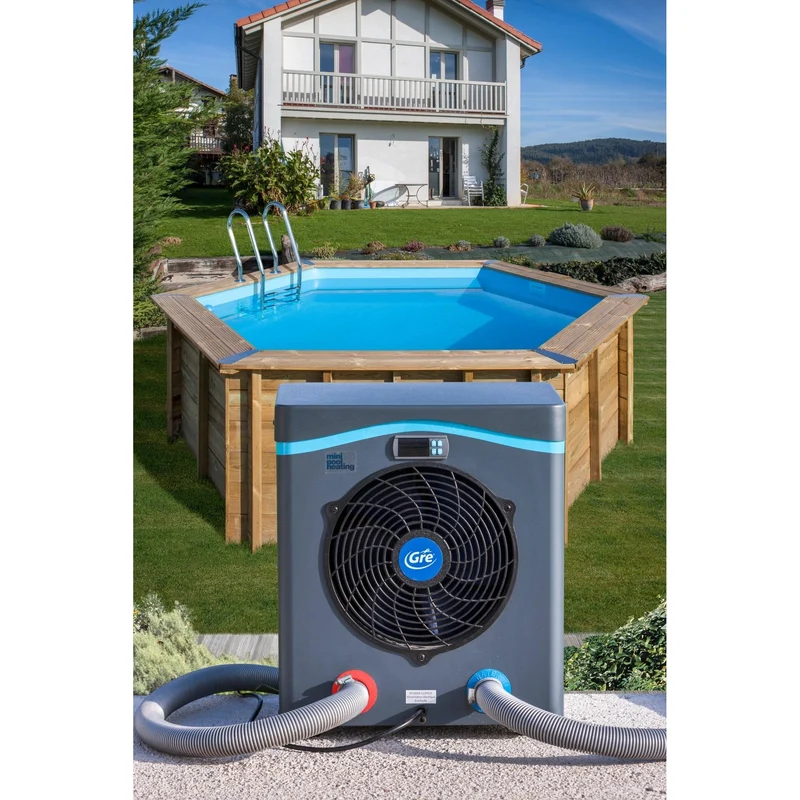 Gre - HPM Bomba de calor para piscina fiable y económica para alargar temporada