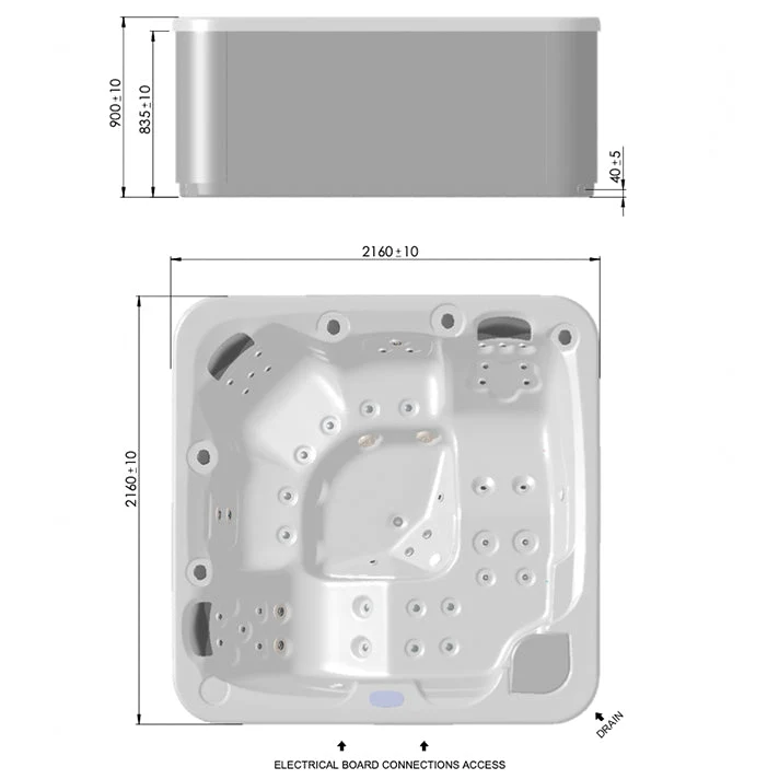 Astralpool - Spa hidromasaje Emotion E