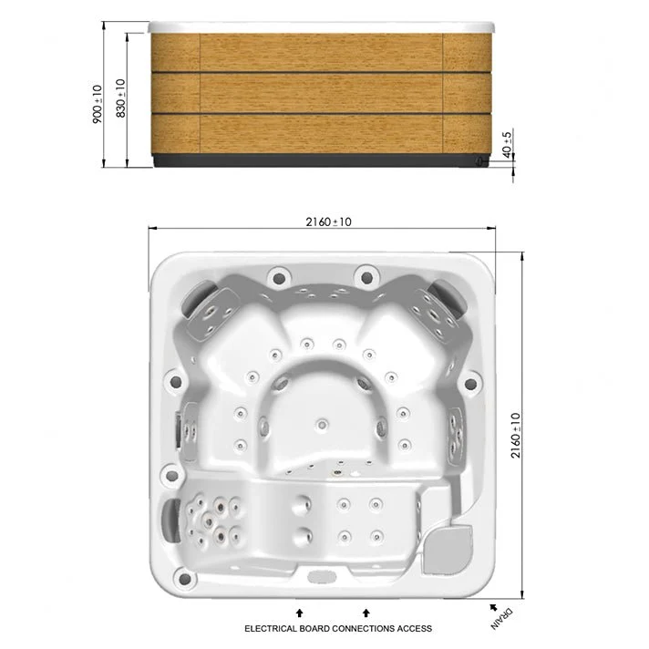 Astralpool - Spa hidromasaje Select E