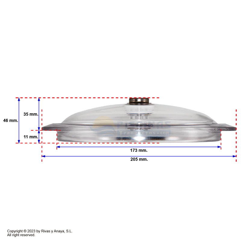 Tapa transparente + junta filtro AstralPool Cantabric – 4404180101