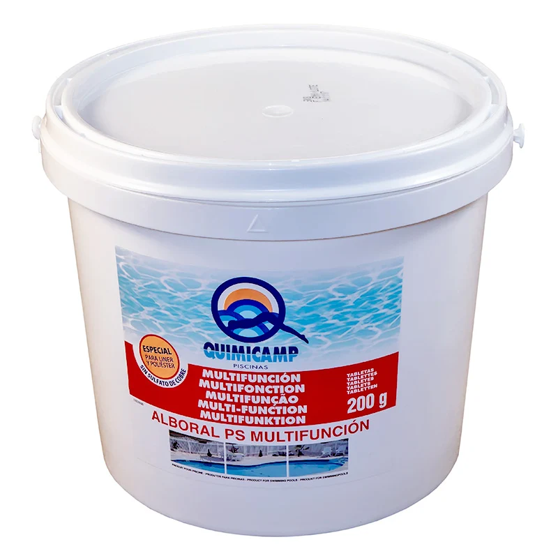 Alboral PS Multifunción Tabletas SB 5 kg – Cloro sin cobre para piscinas (Quimicamp)