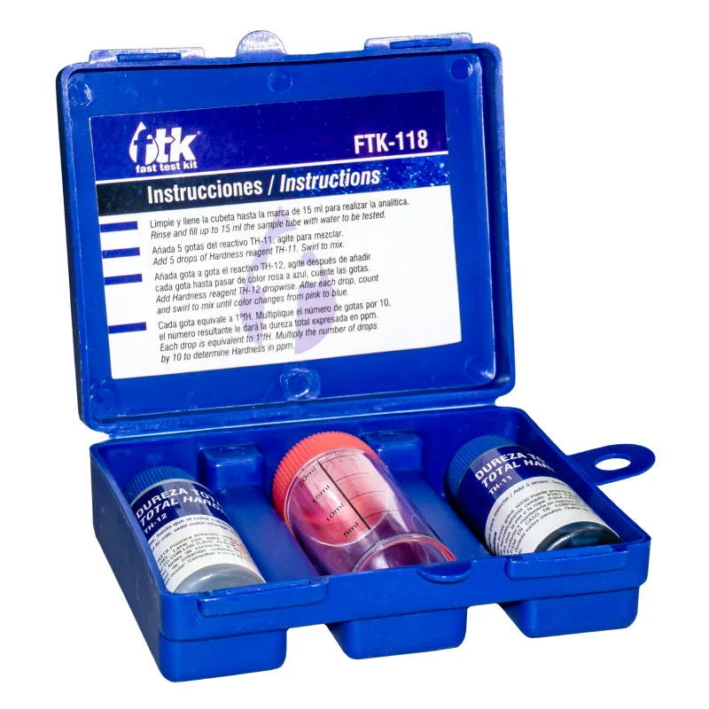 Fast Test Kit Dureza Total. FTK-118. 102847.