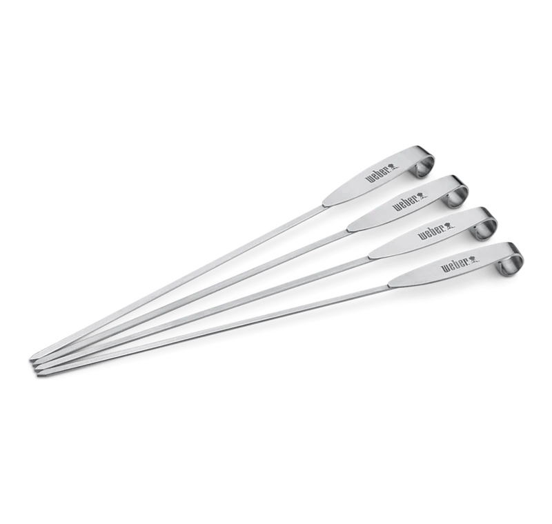 Conjunto de Espetos em aço inoxidável WEBER