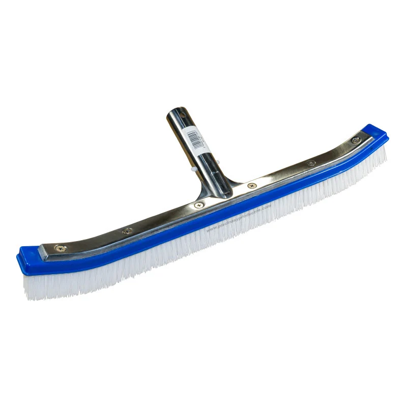 Cepillo curvo refuerzo aluminio, Starpool 45 cms.