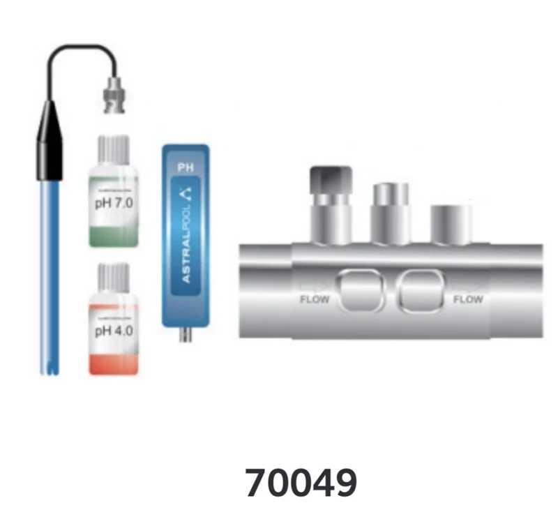 Eletrólise de sal ASTRALPOOL ELITE CONNECT pH rx redox domotica