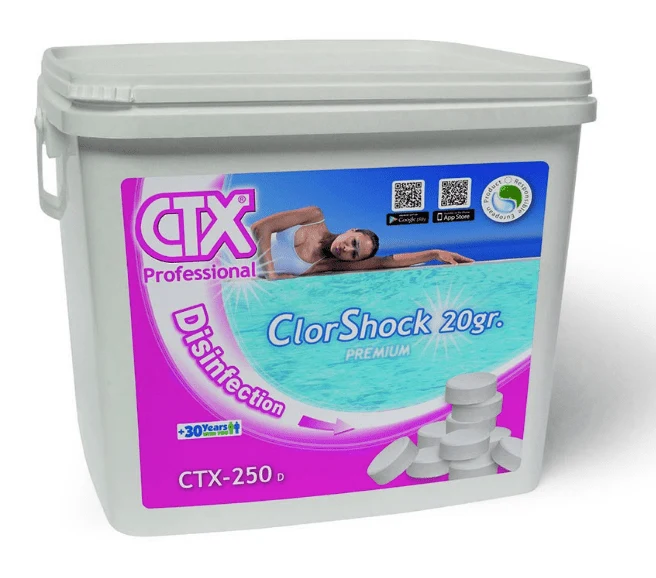 CTX-250 ClorShock Premium Pastilha rápida 30gr (Tricloro)