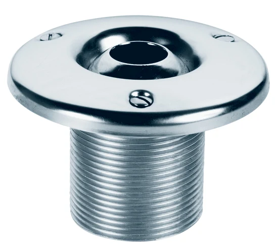 Boca de Impulsão e Aspiração - Inox / Latão