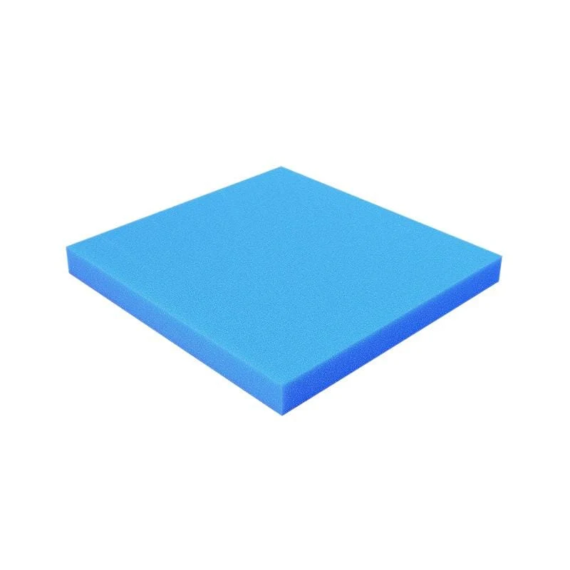 Mousse de filtration bleu 50 x 50 x 5CM - Large maille