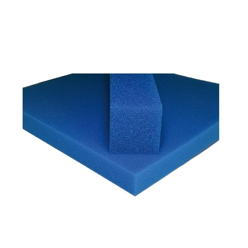 Mousse de filtration bleu 50 x 50 x 5CM - Fine maille