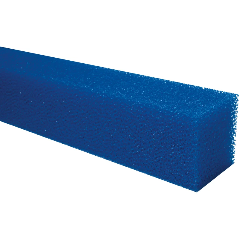 Mousse de filtration bleu 100 x 10 x 10CM - Grosse maille