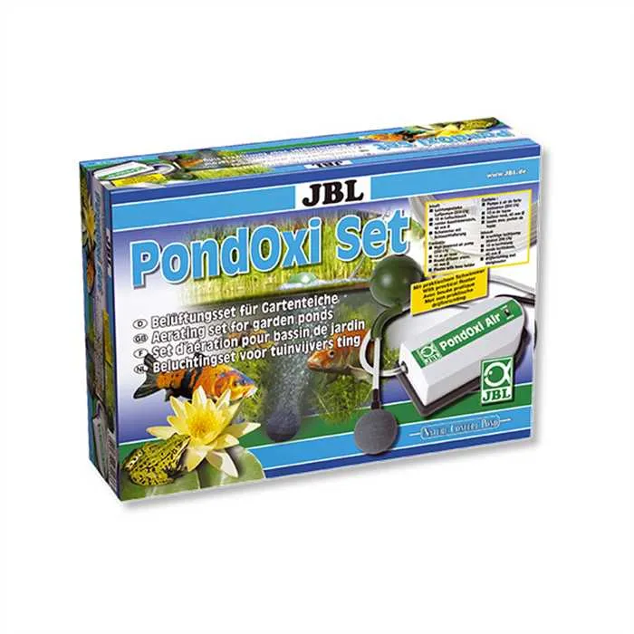 JBL PondOxi - Set Kit d'aération avec pompe à air pour bassin de 0 à 3m³