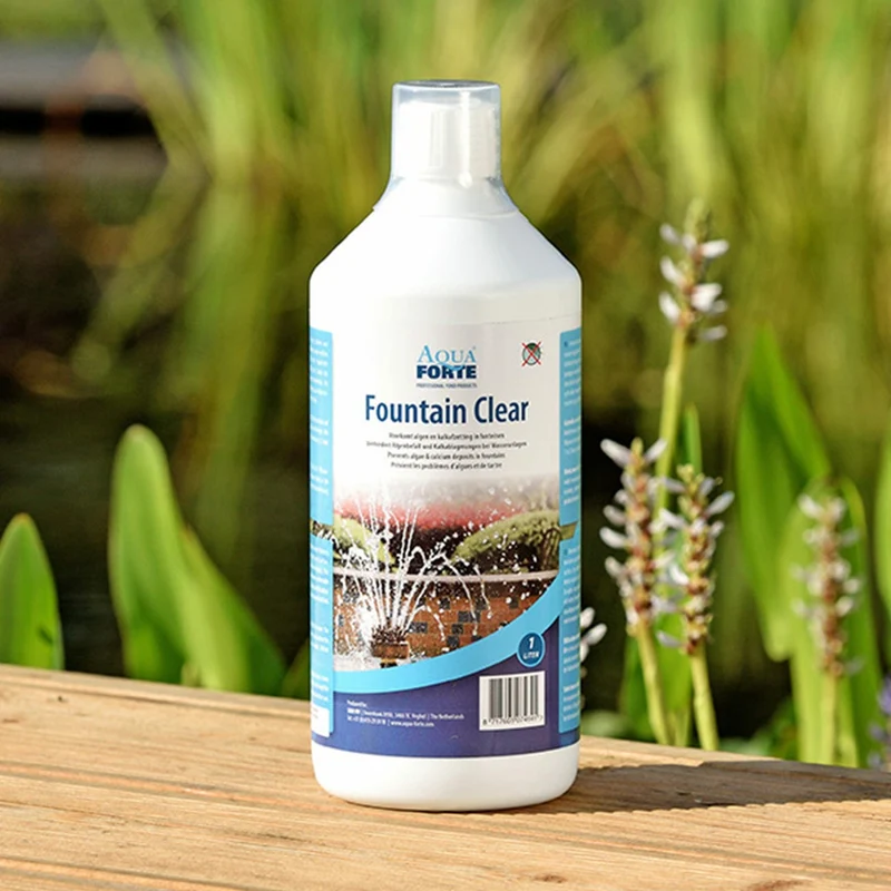 Fountain Clear (1 litre) - Prévention des problèmes d'algues et de tartre dans les fontaines