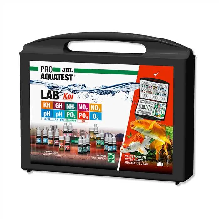 JBL Pro Aquatest Lab Koï - Coffret PRO pour l'analyse du bassin