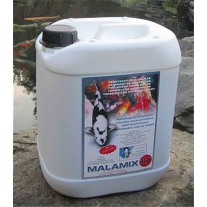 Malamix 17 2,5litres - Vitamine biologique - Protège et revitalise les poissons - Le plus vendu!