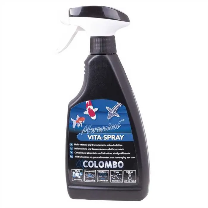 Colombo Vita Spray pour koïs et poissons - Complément pour nourriture