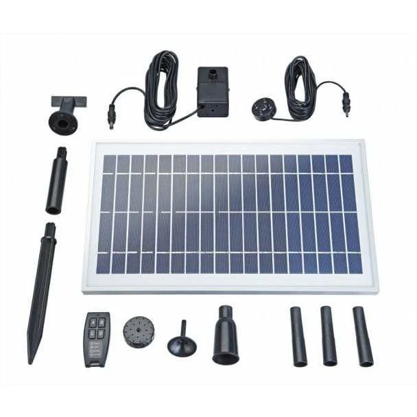 PondoSolar 600 Control - Kit pour jet d'eau solaire - Pontec