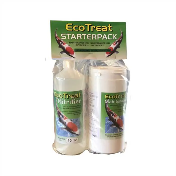 Ecotreat Starterpack - Bactéries de lancement + d'entretien